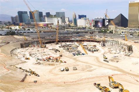 Raiders Stadium Construction is Well Under Way in Vegas