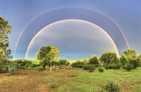 MichaelPocketList: Full Double Rainbow from my Backyard in Redding ...