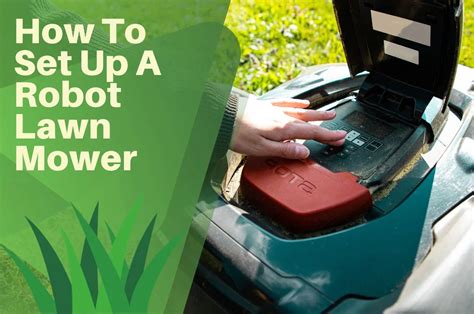 How To Set Up A Robot Lawn Mower: Step By Step (With Video Examples) - The Turf Doctor