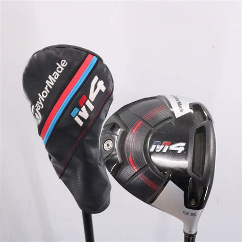 TaylorMade M4 Driver 9.5 Deg Diamana S 63 Graphite Stiff Flex Headcover ...