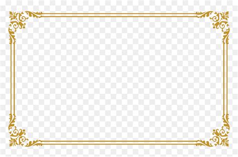 Certificate Border Png Border Design Free Download - Goimages Data