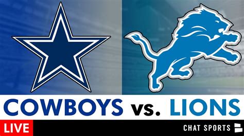 Cowboys vs. Lions Live Streaming Scoreboard, Play-By-Play, Highlights ...