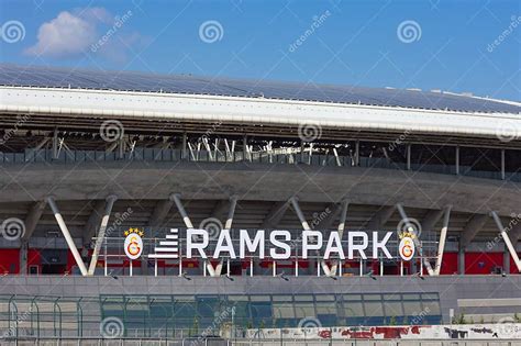 Rams Park Stadium Aka Galatasaray Stadium Editorial Stock Image - Image ...