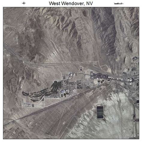 Aerial Photography Map of West Wendover, NV Nevada