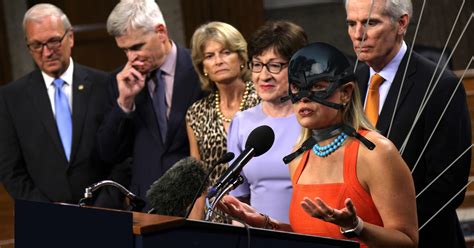 D.C.’s Fashion Rebel! Kyrsten Sinema Showed Up To A Senate Vote Wearing A Leather Mask And ...