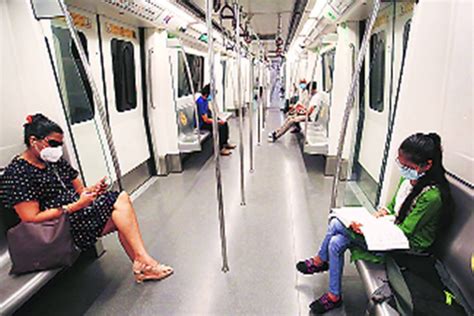 Delhi Metro penalised over 500 riders in June first week for breach of Covid norms, other ...