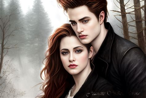 Bella Swan and Edward Cullen - Twilight by JeanetteStellaMarina on ...