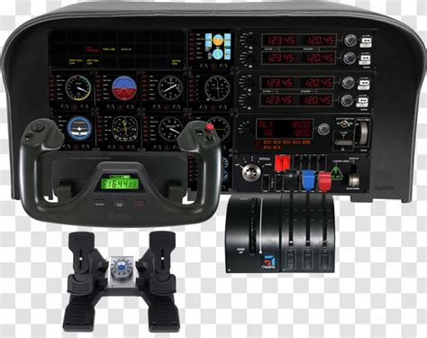 Saitek Yoke Logitech Airplane Flight Simulator - Nintendo Joystick ...