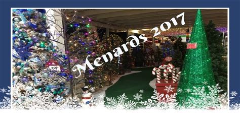 Christmas Decor Shopping At Menards! Pt. 1 2017 - YouTube