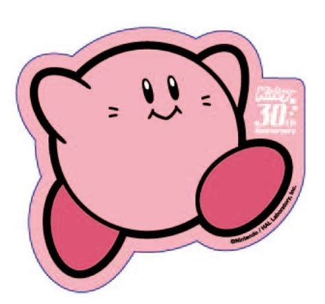 [Kirby] 30th Die-cut Sticker 09.Young Traveler – Character Goods - animate USA Online Shop