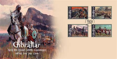 1300th Ann. of Tariq ibn Ziyad First Day Cover | Stamps | 2011 | Gibraltar Philatelic Bureau