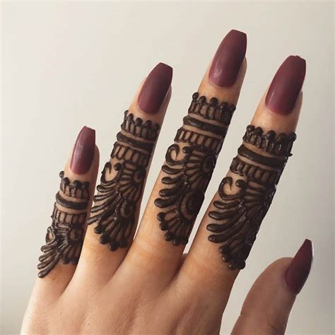 Finger Mehndi Design Tutorial for Eid & Wedding - K4 Fashion