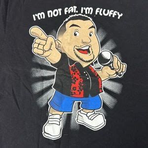 Shirts | Large Im Not Fat Im Fluffy Comedian Concert Tshirt | Poshmark