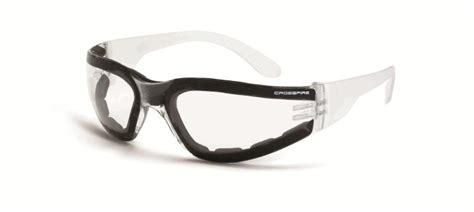 Crossfire Safety Eyewear Shield 554AF Clear Anti-Fog Lens Crystal Clear Frame | R. S. Dale