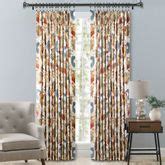 Arlington Jacobean Floral Pinch Pleat Curtains