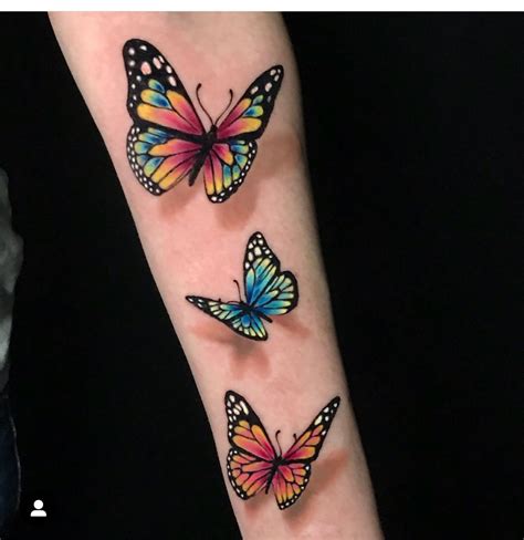 Blue Butterfly Tattoos 3d Butterfly Tattoos Butterfly - vrogue.co