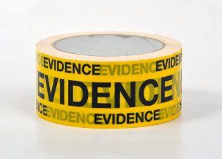 EVIDENCE - Sealing Tape - Crime Scene Investigation Equipment Ltd