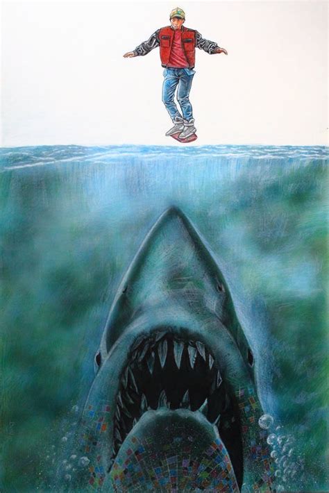 JAWS 19 Film Poster by Danny Nicholas