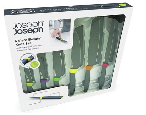 Joseph Joseph Elevate 6 Piece Knife Set Knives