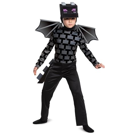 Minecraft Boys Classic Ender Dragon Halloween Costume - Walmart.com - Walmart.com