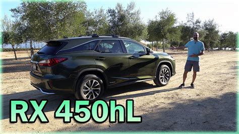 2020 Lexus RX 450hL Hybrid Review - 3 Rows, 29 MPG, and AWD! - YouTube