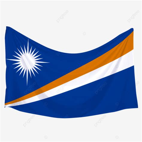 Flag Of The Marshall Islands, Flag, Mockup, Marshall Islands PNG ...