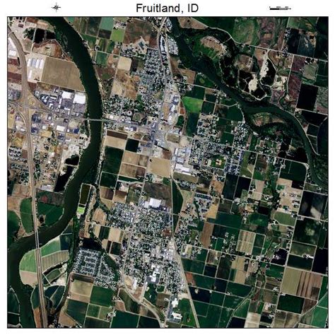 Aerial Photography Map of Fruitland, ID Idaho