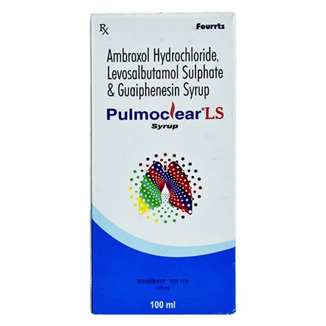 PULMOCLEAR LS Syrup 100ml : Price, Uses, Side Effects | Netmeds