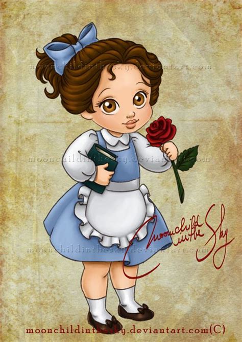 Beauty and the Beast Fan Art: Baby Belle | Disney art, Disney fan art ...