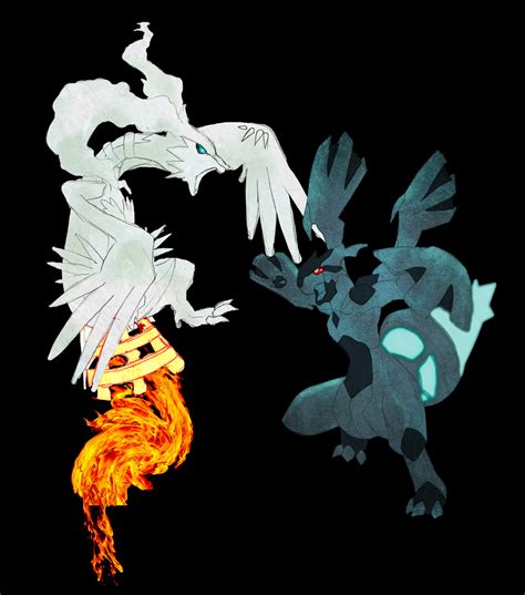 Zekrom and Reshiram - Pokemon Black/white Photo (21124342) - Fanpop