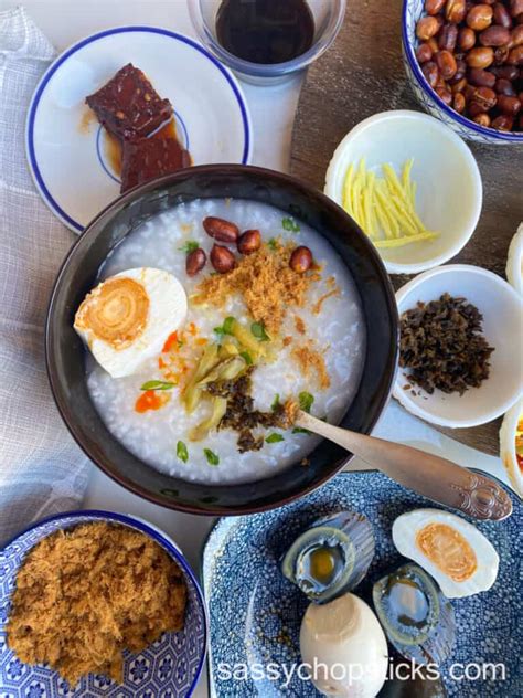 Congee Recipe - Sassy Chopsticks