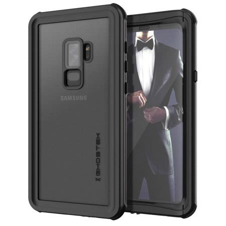 Ghostek Nautical Samsung Galaxy S9 Plus Waterproof Case - Black