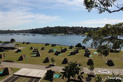 Camping At Cockatoo Island, Sydney