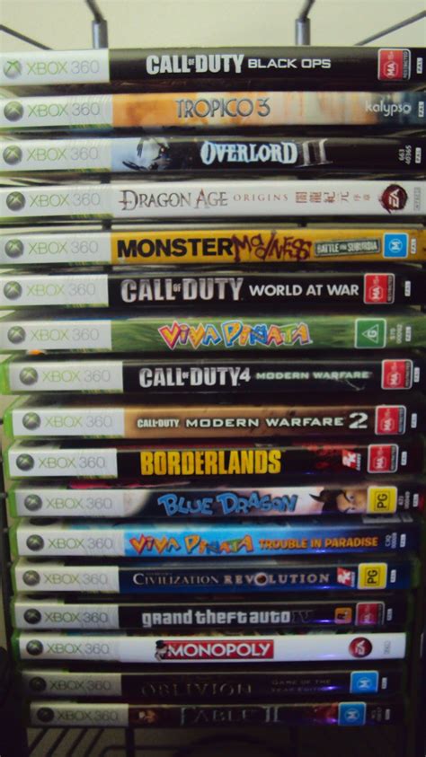 Nails and Noobs: Some of my xbox 360 games.