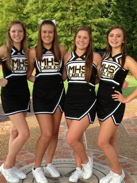 Sophomore Year Varsity Cheer (Caroline Ruggles, Me, Anna Dobard, and ...