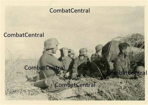 WW2 German Wehrmacht Artillery or Antitank Gun Position 10.5cm ...