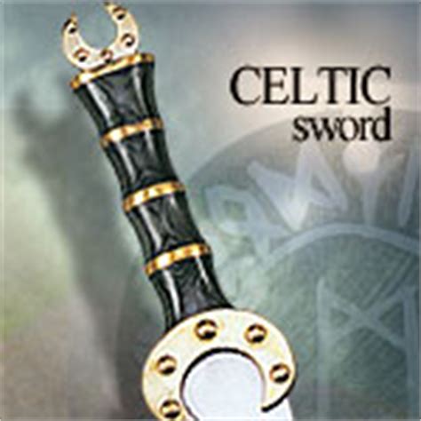 Historic replica swords of the Celts and Vikings