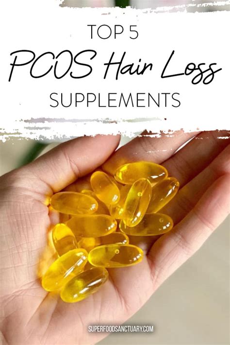 5 Best Hair Supplements for PCOS - Superfood Sanctuary