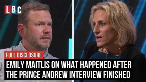 Emily Maitlis reveals what happened immediately after the Prince Andrew ...