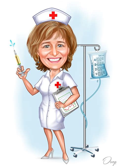 Nurse Cartoon | Nurse cartoon, Caricature, Caricature from photo