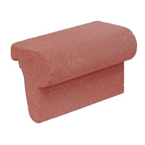 Shop Novabrik 3.75-in x 8-in Colonial Red Bullnose Brick Veneer Trim at ...