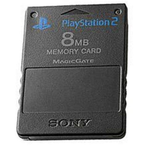 PlayStation 2 8MB Memory Card (Black) (Renewed) | Pricepulse