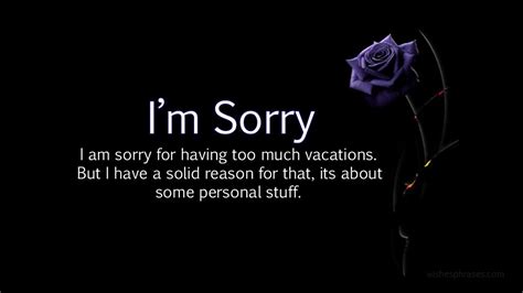 Apology Message To Boss | Sorry quotes, Quotes, Expectation quotes