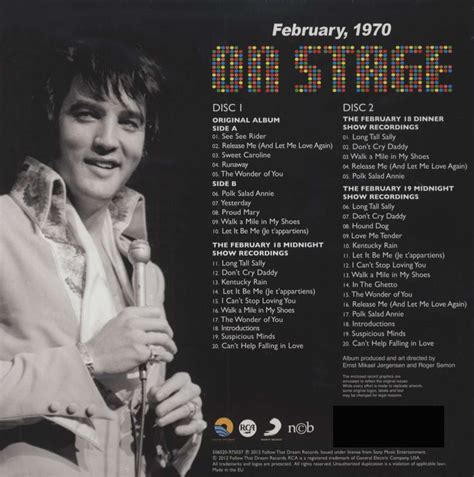 Elvis Presley CD: On Stage, February 1970...plus (2-CD - 7inch Deluxe ...