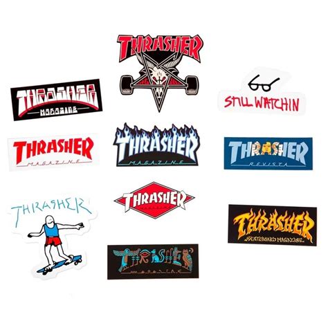 Thrasher 10 Sticker Pack