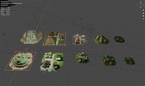 3D model Native American Settlements VR / AR / low-poly | CGTrader