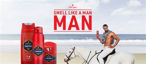 The advertising campaign "The Man Your Man Could Smell Like" of Old Spice