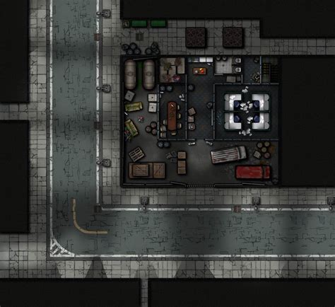 Abandoned Laboratory Battlemap Rbattlemaps | Images and Photos finder