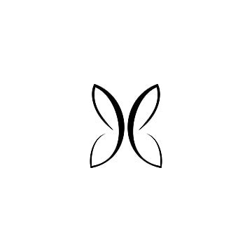 Butterfly Design Vector PNG Images, Butterfly Logo Design, Clip Art ...