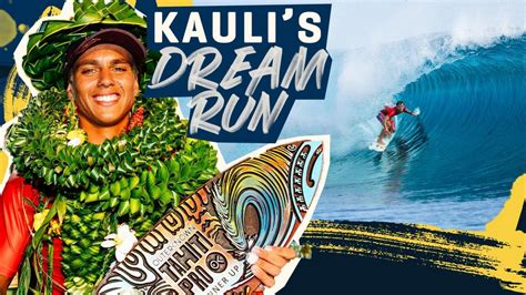 Local Wildcard Kauli Vaast's Dream Run At The 2022 Tahiti Pro | World Surf League